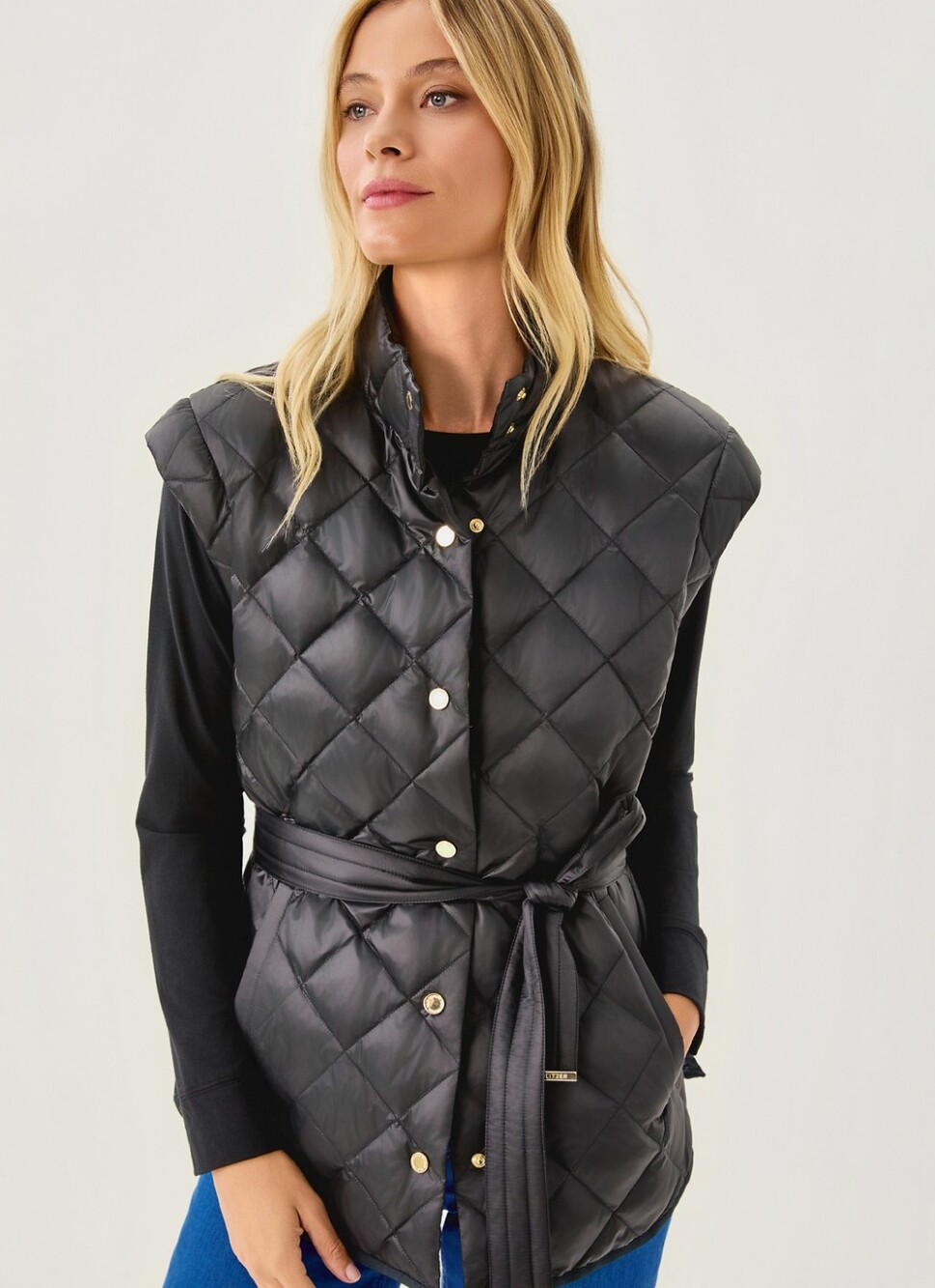 NWT Lilly Pulitzer Black Vest - 12 - Picture 1 of 4